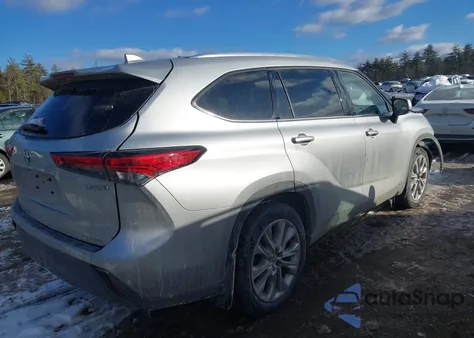 2022 Toyota Highlander Hybrid Limited из США, поврежденный, VIN 5TDXBRCHXNS547201